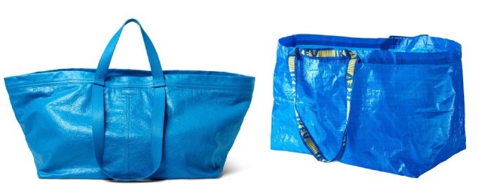 buste lusso personalizzate ikea balenciaga