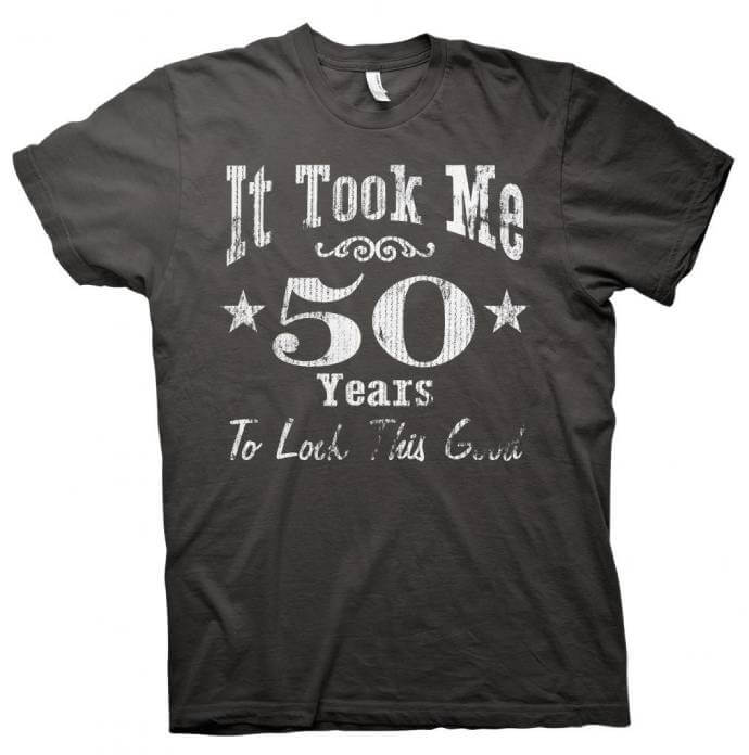 magliette personalizzate per i 50 anni