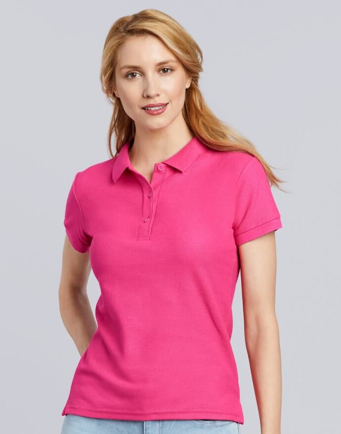 polo donna rosa personalizzate economiche