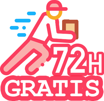 Consegna gratis in 72H