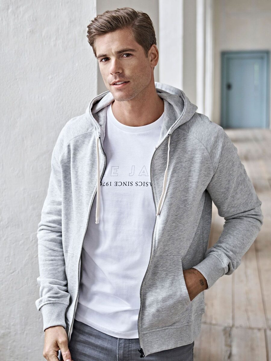 Felpe Tee Jays Urban Zip Hoodie 5402