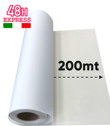 ink srl - INK-PL200 - Rotolo Pellicola DTF 60cm x 200mt - bobina PET film - PREMIUM