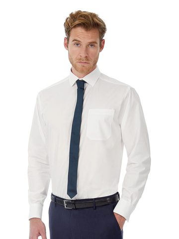 Camicie B C Camicia Heritage LSL men Poplin Shirt SMP41