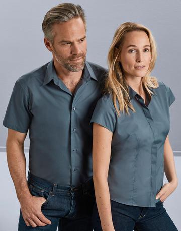 Camicie Russell Camicia uomo popeline maniche corte 0R925M0